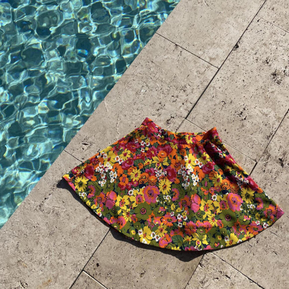 Vintage Floral Skirt by FARM RIO